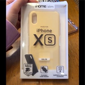 NEW iHome slim iPhone XS case